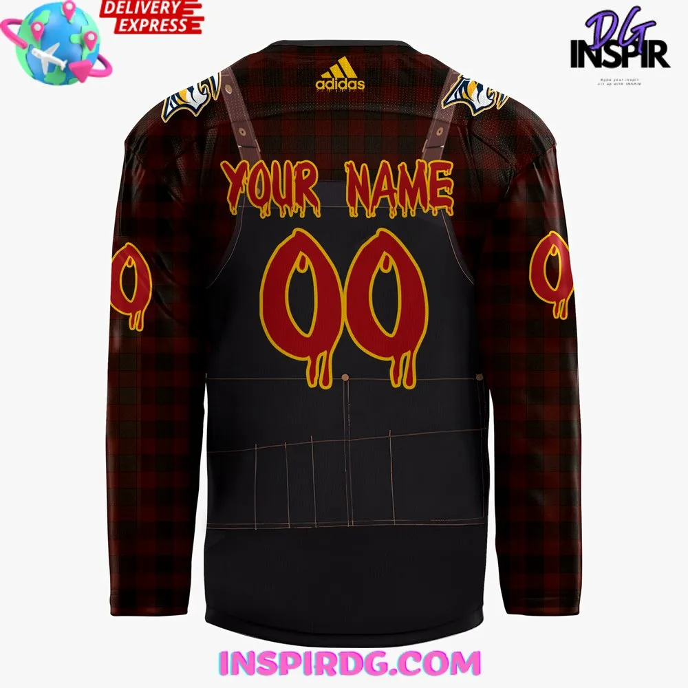 -Nashville Predators x Halloween Night 2024 Hockey Jersey