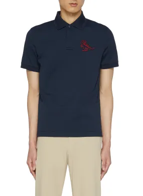 -----------SOUTHCAPE  ---- ------------ ----Dark Dinosaur Polo Shirt --