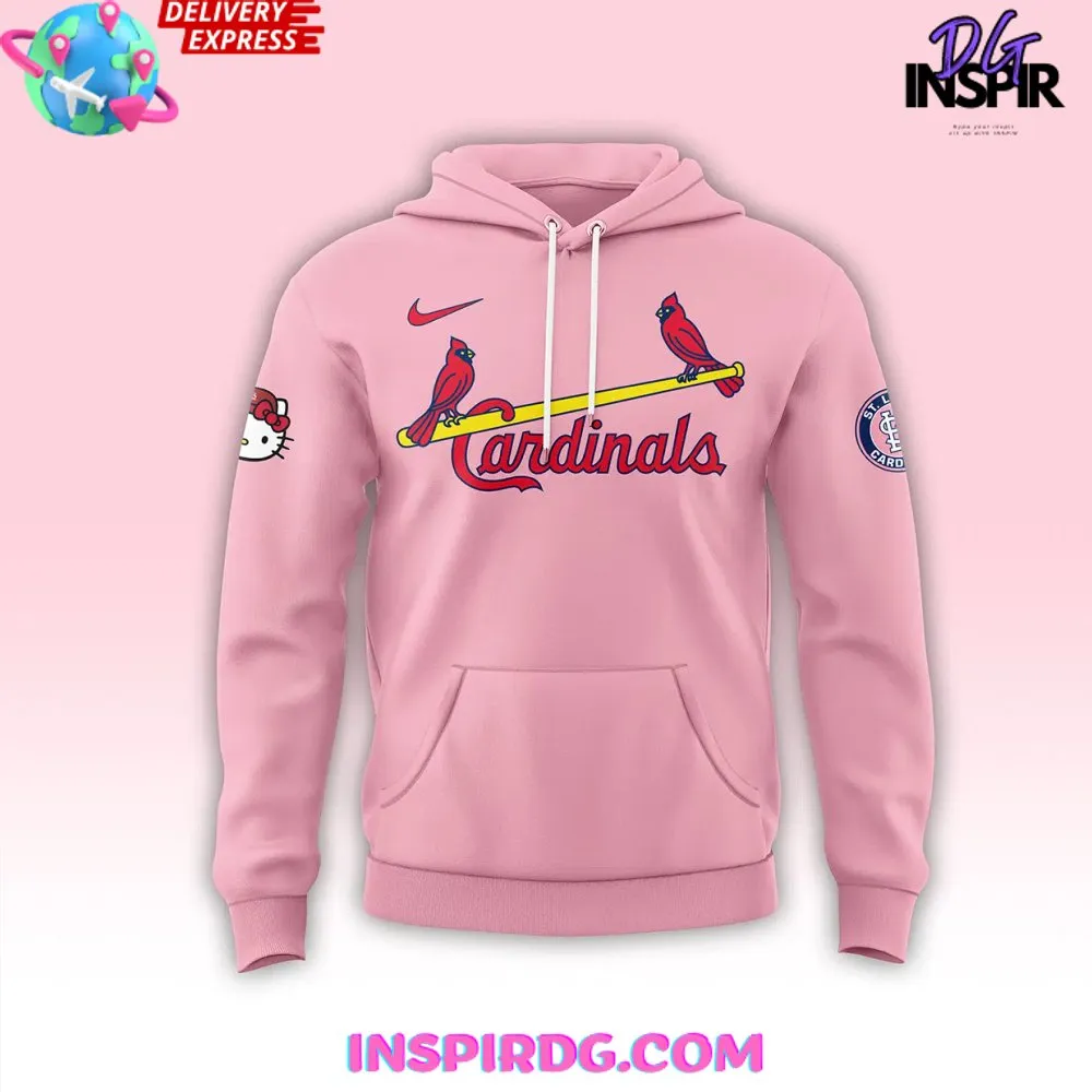 -St. Louis Cardinals x Hello Kitty Night 2024 Hoodie