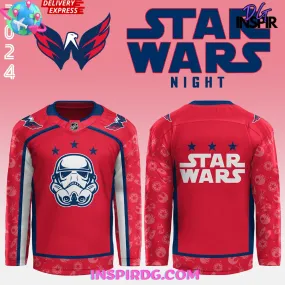 -Washington Capitals x Star Wars Night 2024 Hockey Jersey
