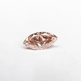 0.35ct 6.93x3.37x2.17mm SI1 Fancy Intense Orangy Pink Marquise Brilliant  24149-01