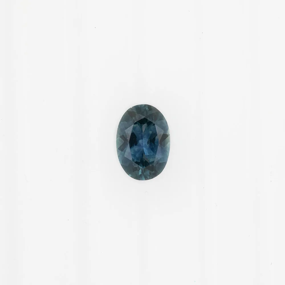 0.83ct Oval Cut Blue Green Montana Sapphire