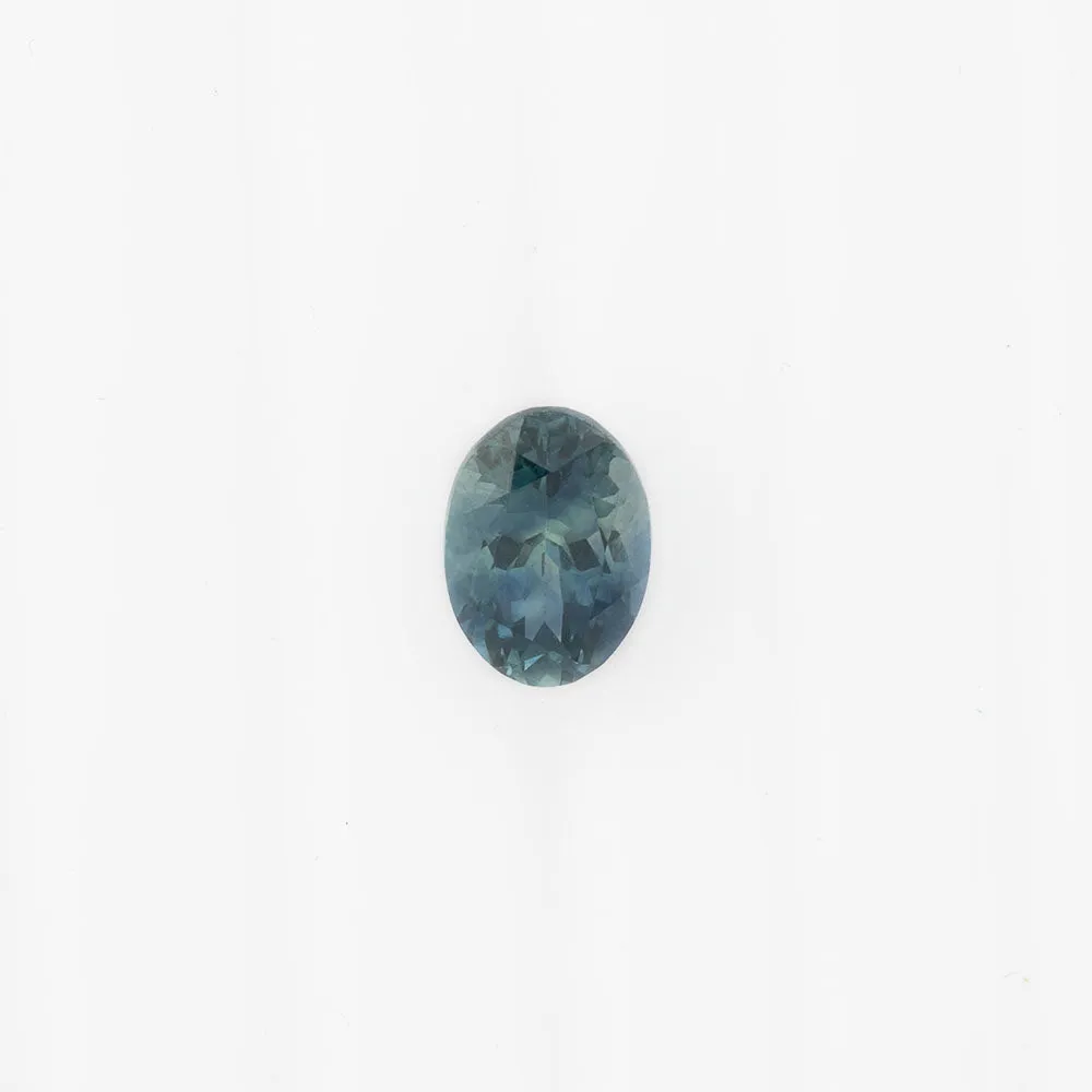 0.94ct Oval Cut Blue Green Montana Sapphire