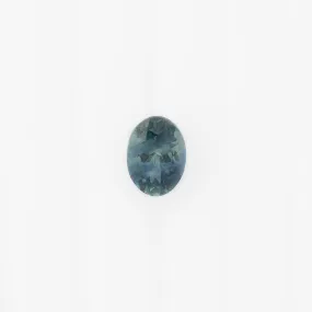 0.94ct Oval Cut Blue Green Montana Sapphire