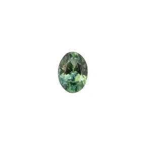 1.01ct Oval Cut Green Montana Sapphire SO407