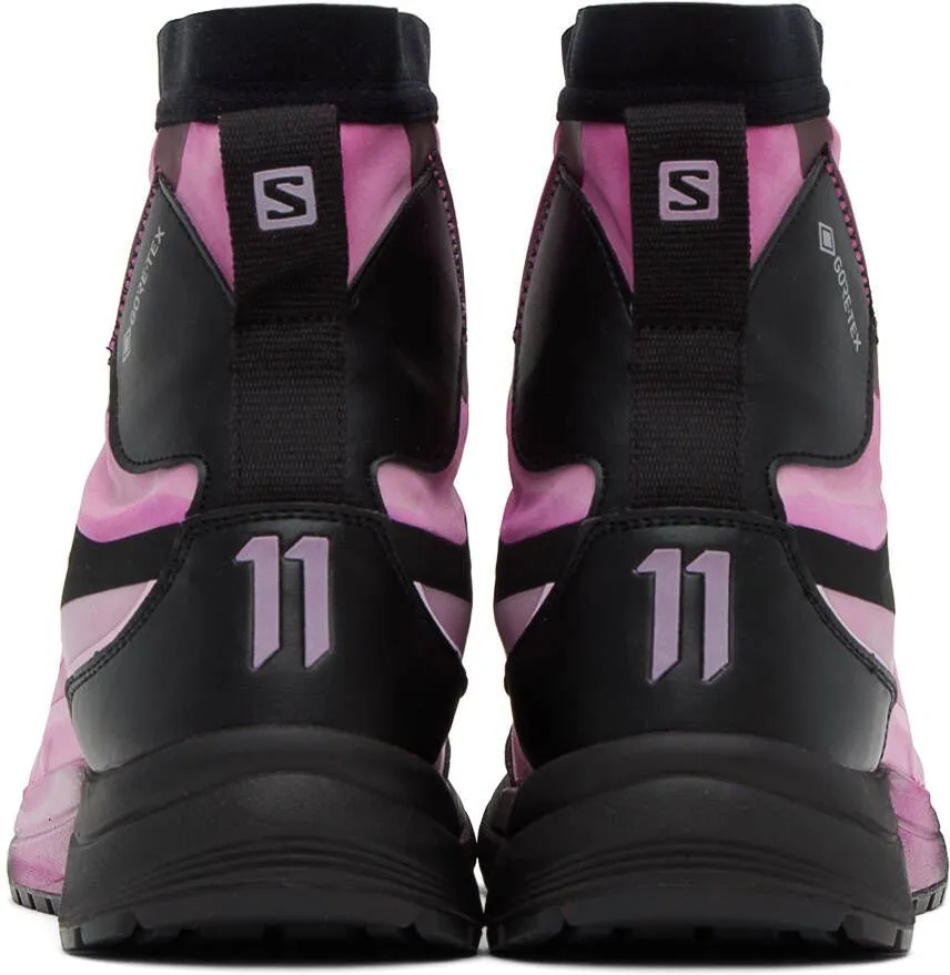 11 by Boris Bidjan Saberi Pink Salomon Edition Bamba 2 High Sneakers