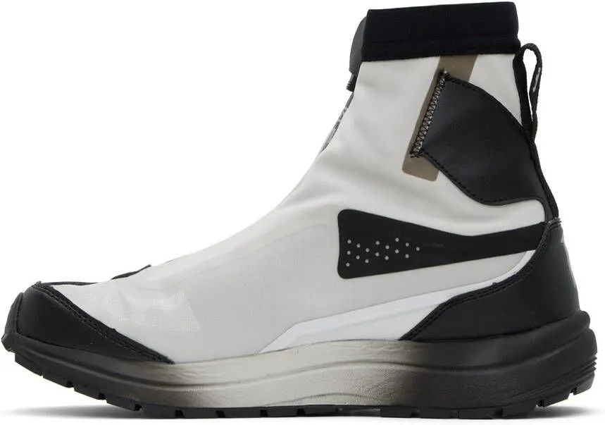 11 by Boris Bidjan Saberi White & Black Salomon Edition Bamba 2 High GTX Sneakers