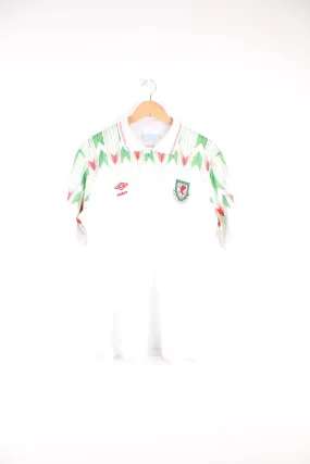 1990-93 Umbro Wales Away Football Shirt