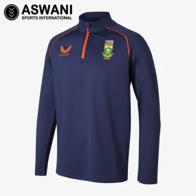 2022 Official Castore South Africa Cricket 1/4 Zip Midlayer