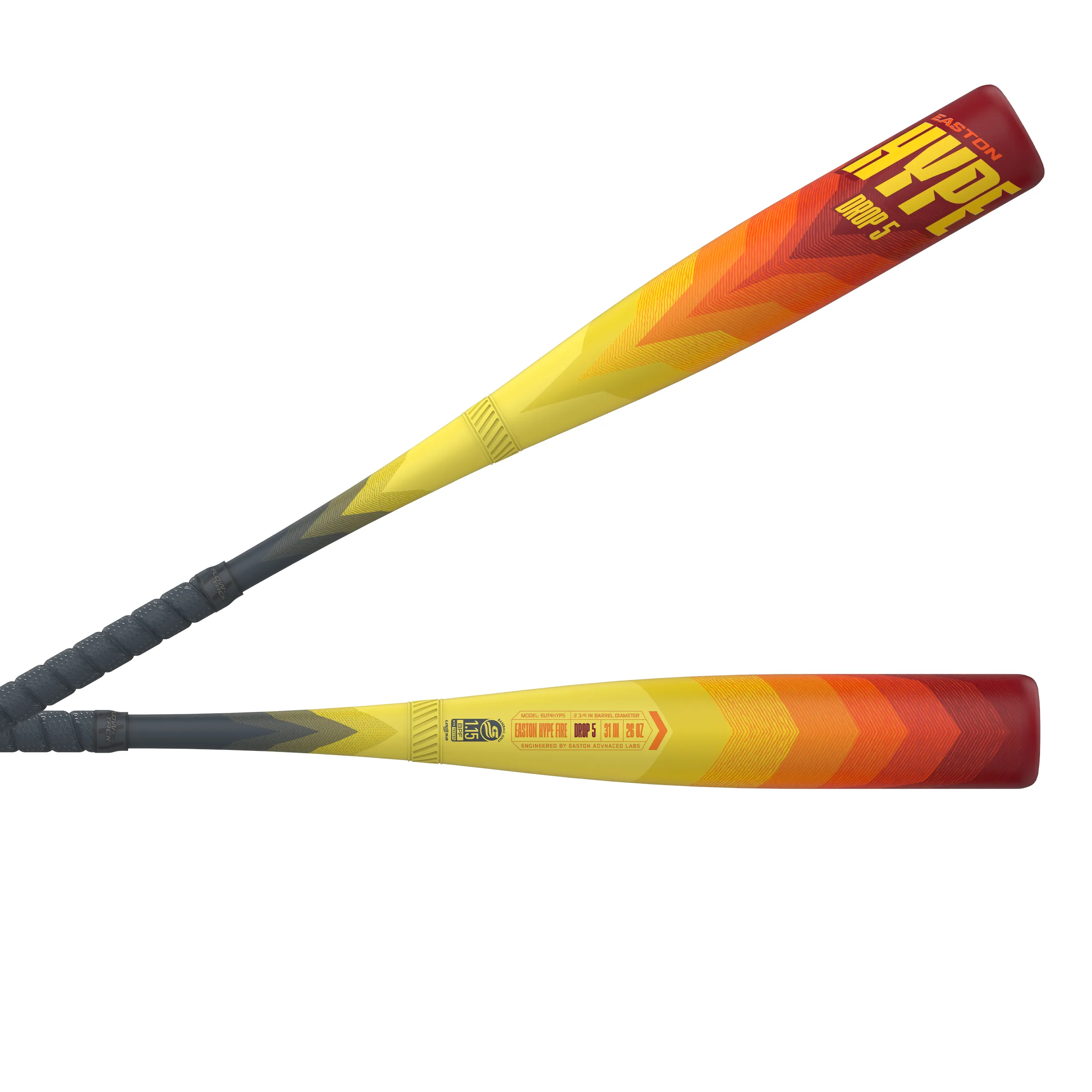2024 Easton Hype Fire (-5) 2 3/4 USSSA Baseball Bat: EUT4HYP5