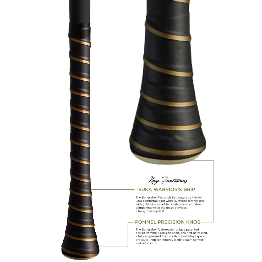 2024 Warstic Bonesaber Hybrid (-10) 2 5/8 USA Baseball Bat: MBBSH24UBWH10