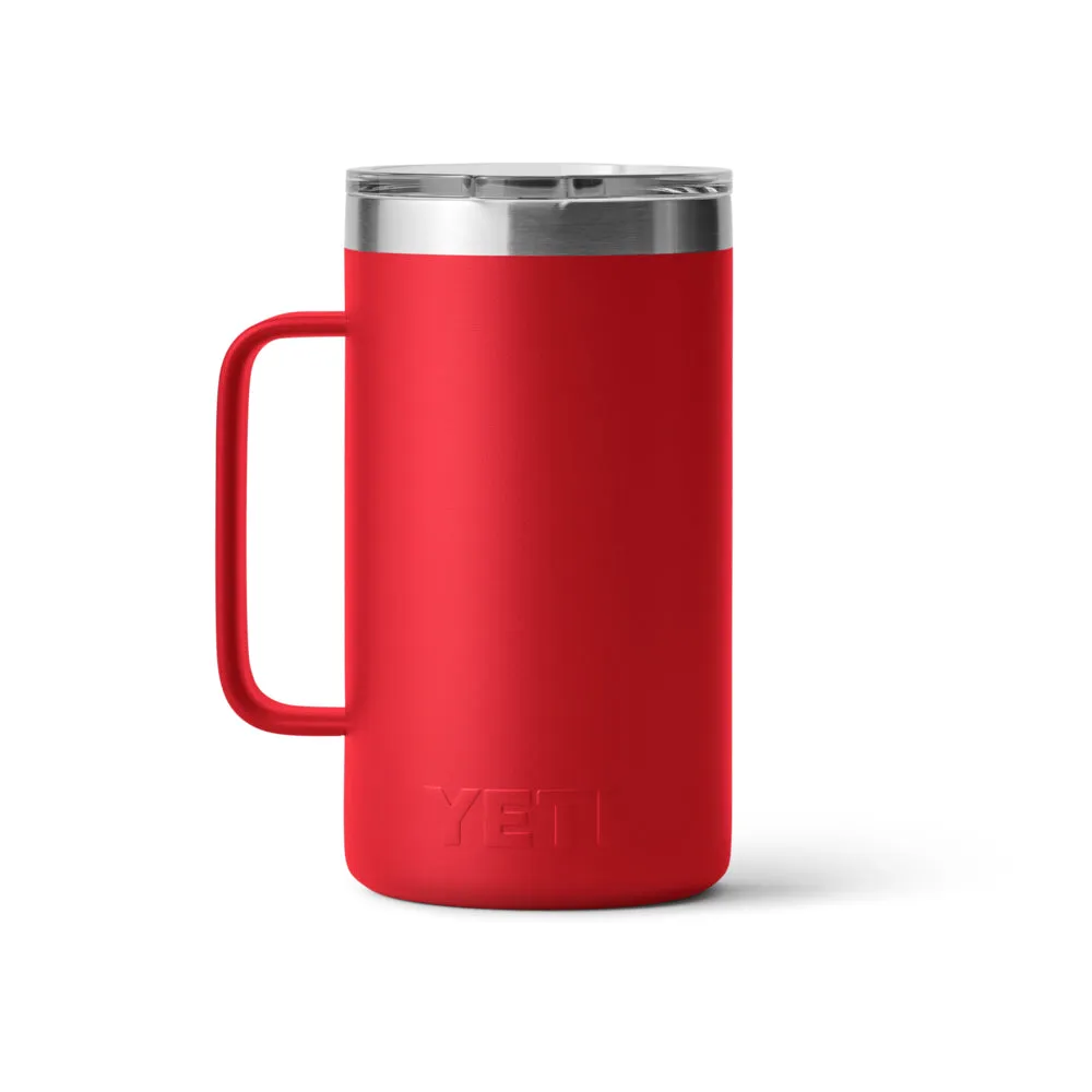 21071504371 TAZA RAMBLER 24oz MUG TAPA MAGNETICA RESCUE RED MARCA YETI