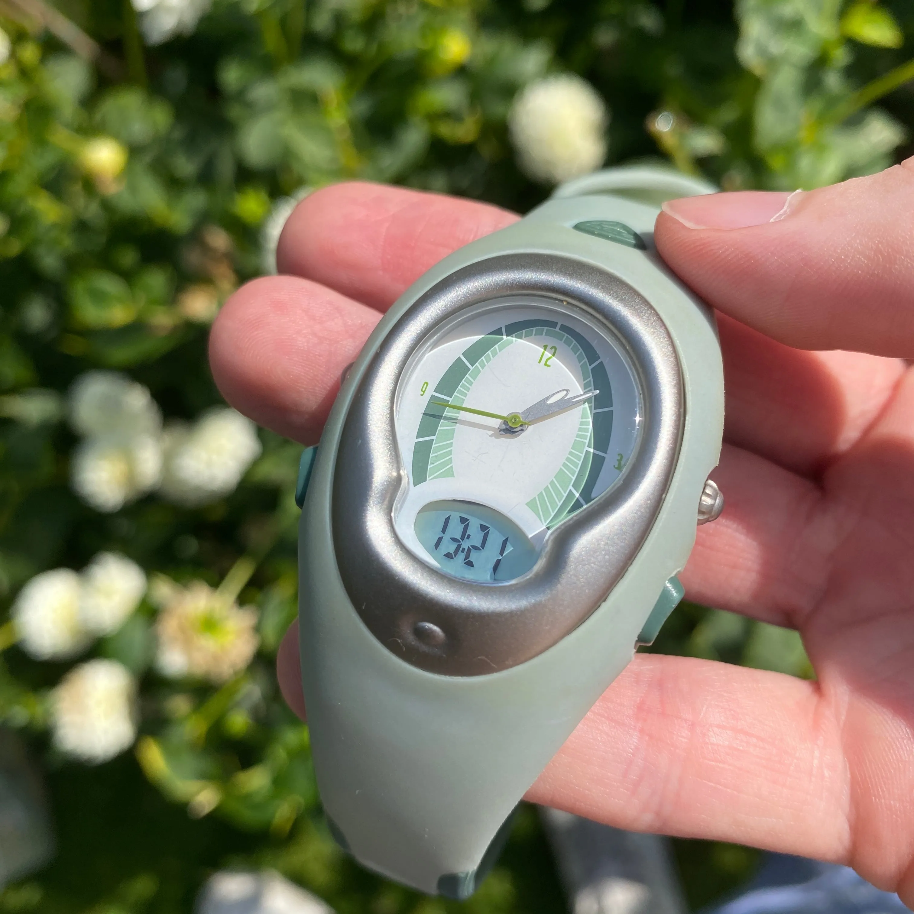 90s Nike ACG Digital Watch Green
