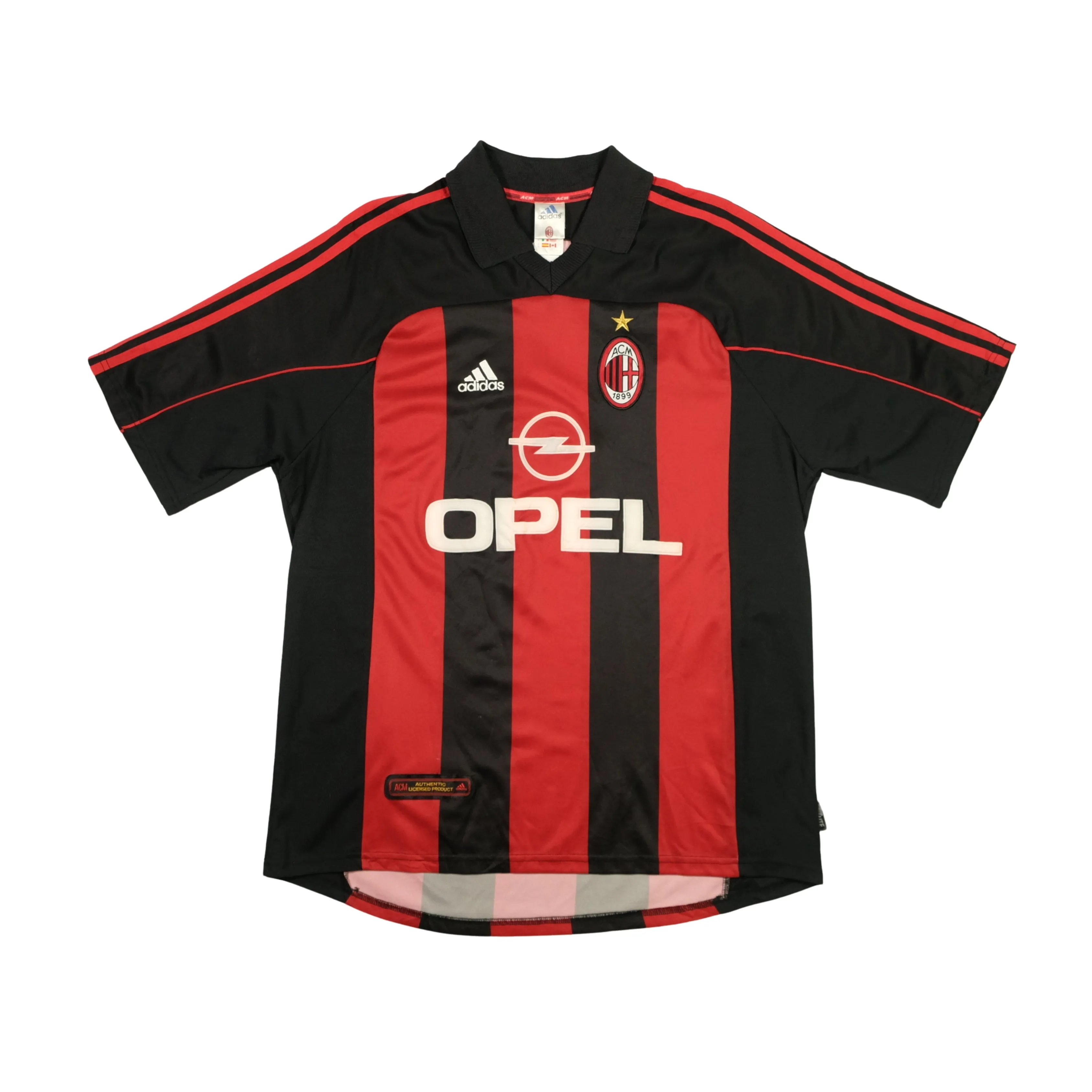 AC Milan 1998/2000 Original Adidas Home Football Shirt XL
