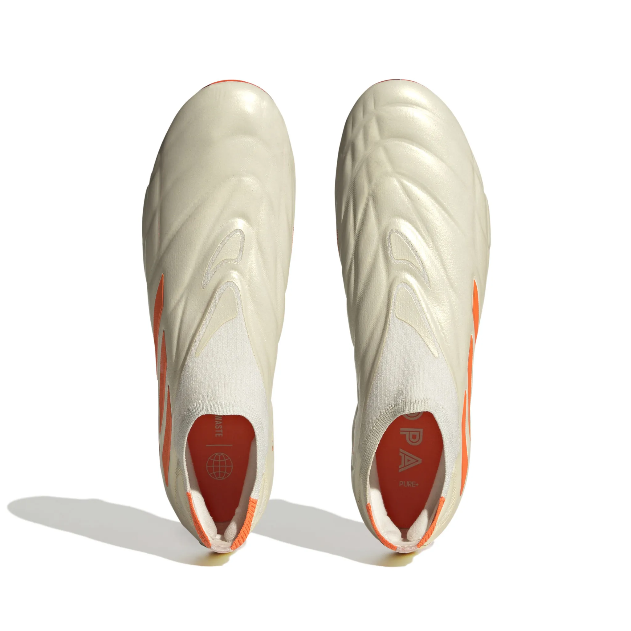 Adidas Copa Pure+ FG (White/Orange)