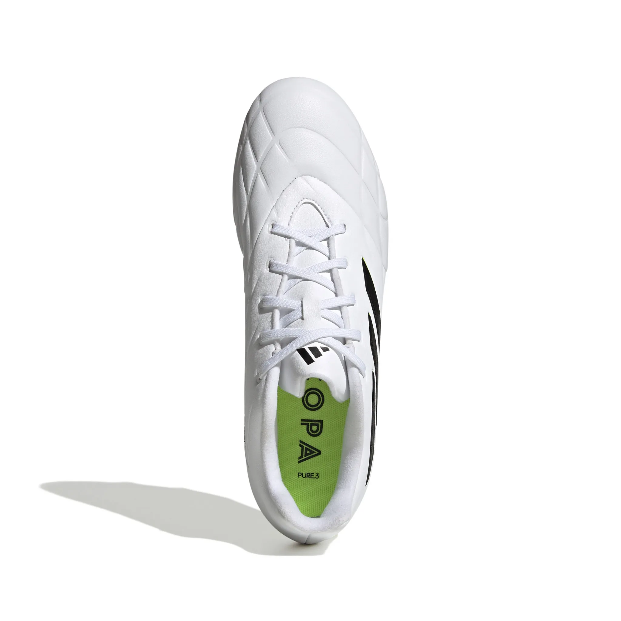 Adidas Copa Pure.3 FG (White/Lime)