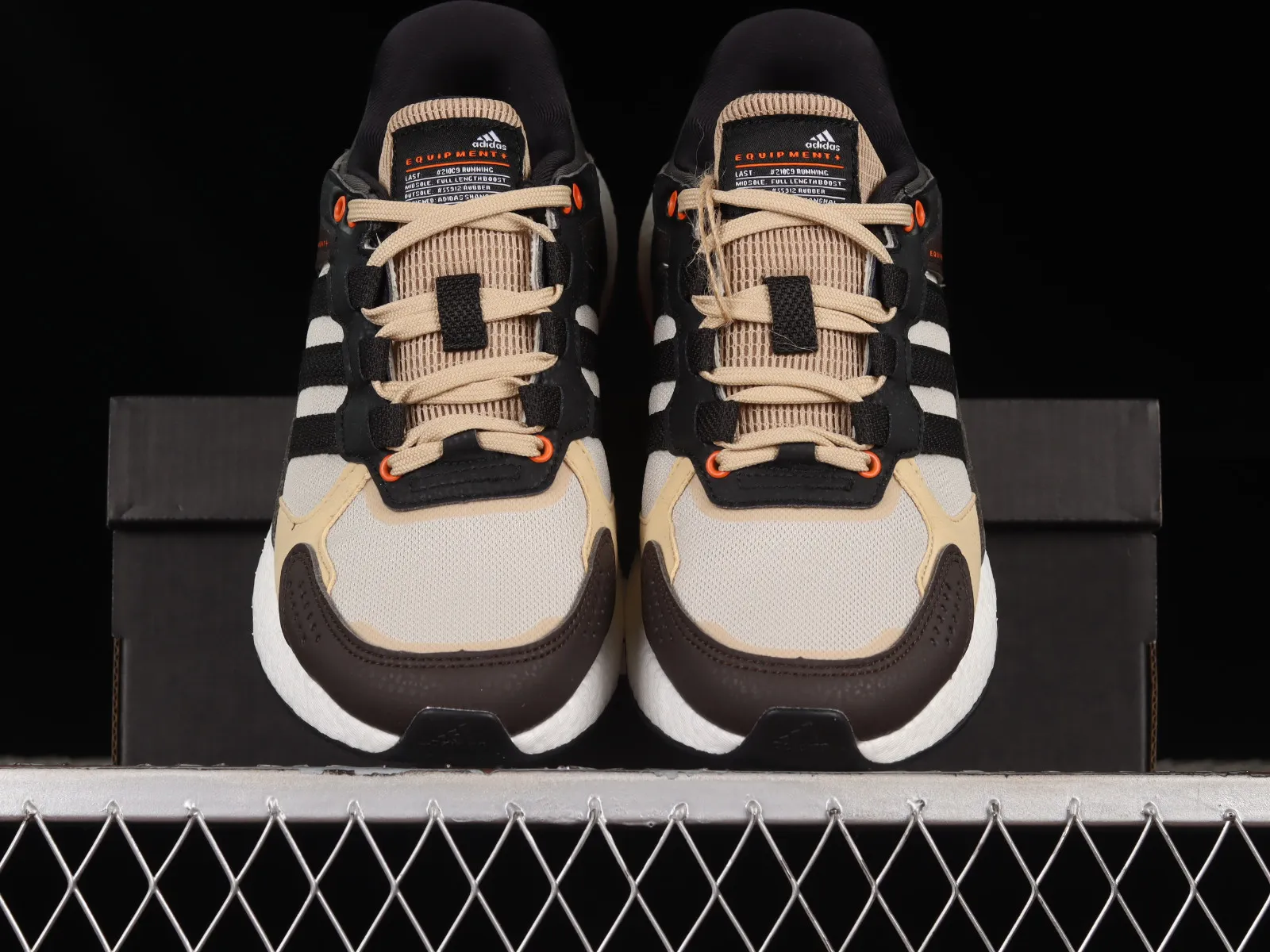 Adidas Equipment Brown Core Black Orange HP2631