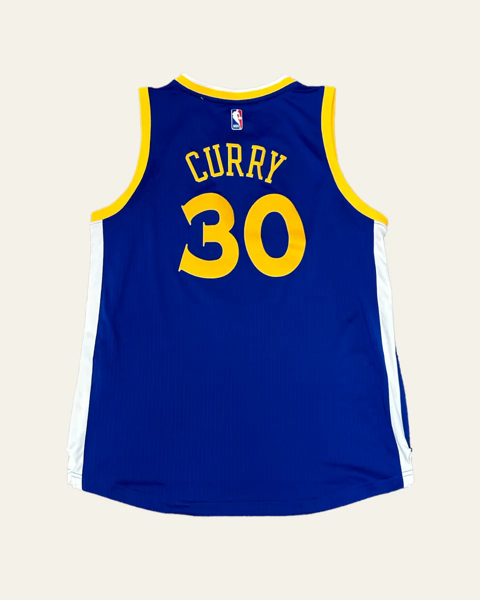 Adidas Golden State Warrior 'Curry' '15 Basketball Jersey L