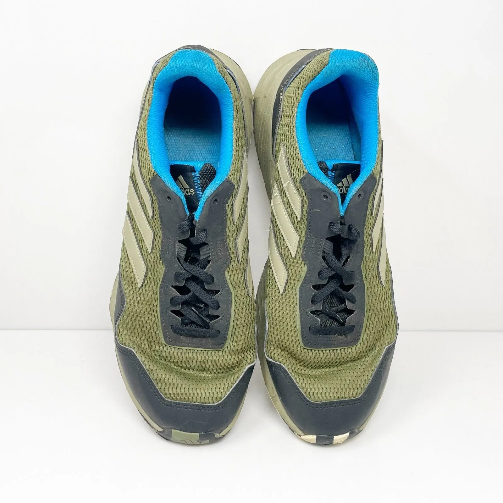 Adidas Mens Tracefinder Q47238 Green Running Shoes Sneakers Size 12