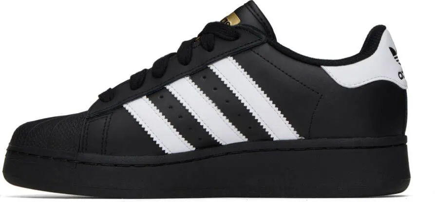Adidas Originals Black Superstar XLG Sneakers