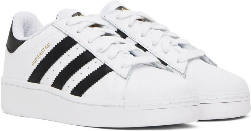 Adidas Originals White Superstar XLG Sneakers
