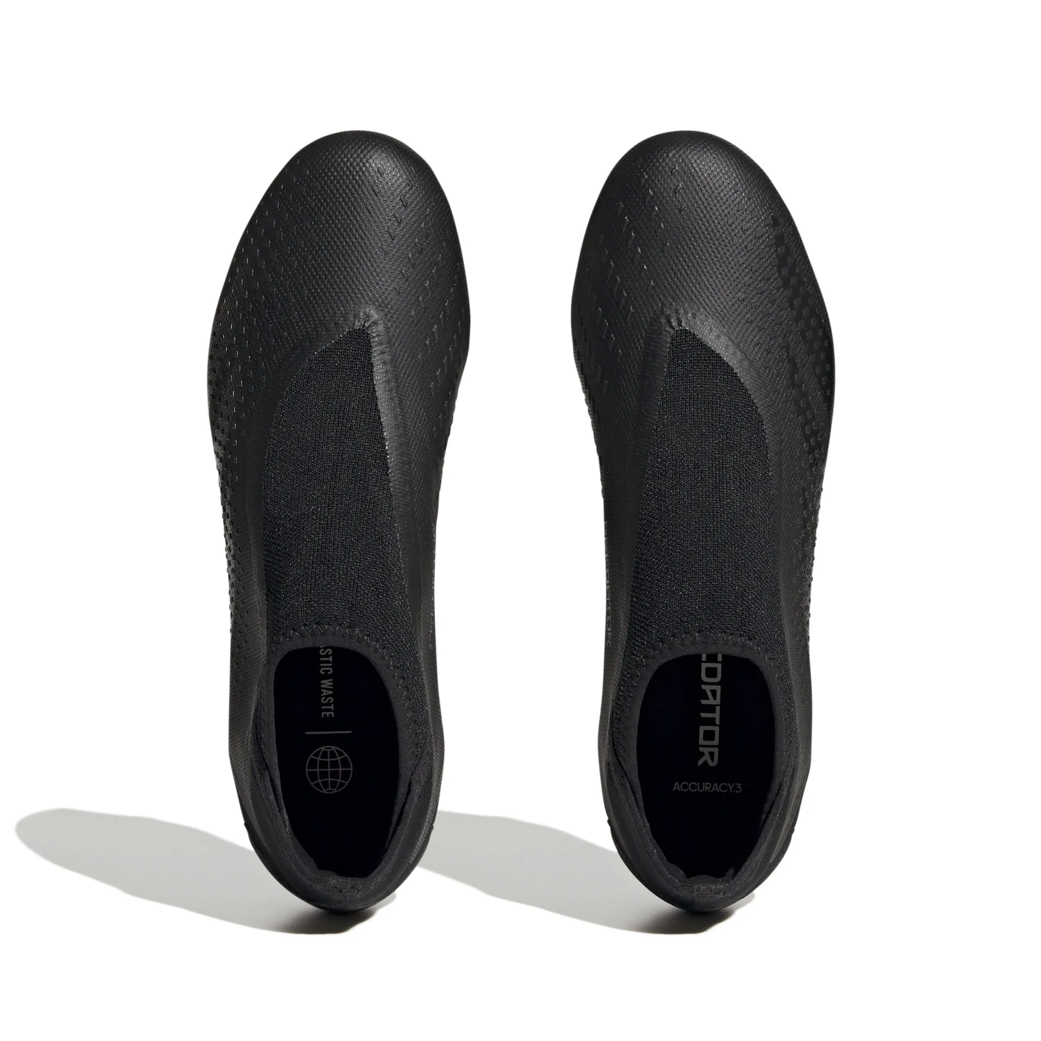 Adidas Predator Accuracy.3 Laceless FG (Black/Black)