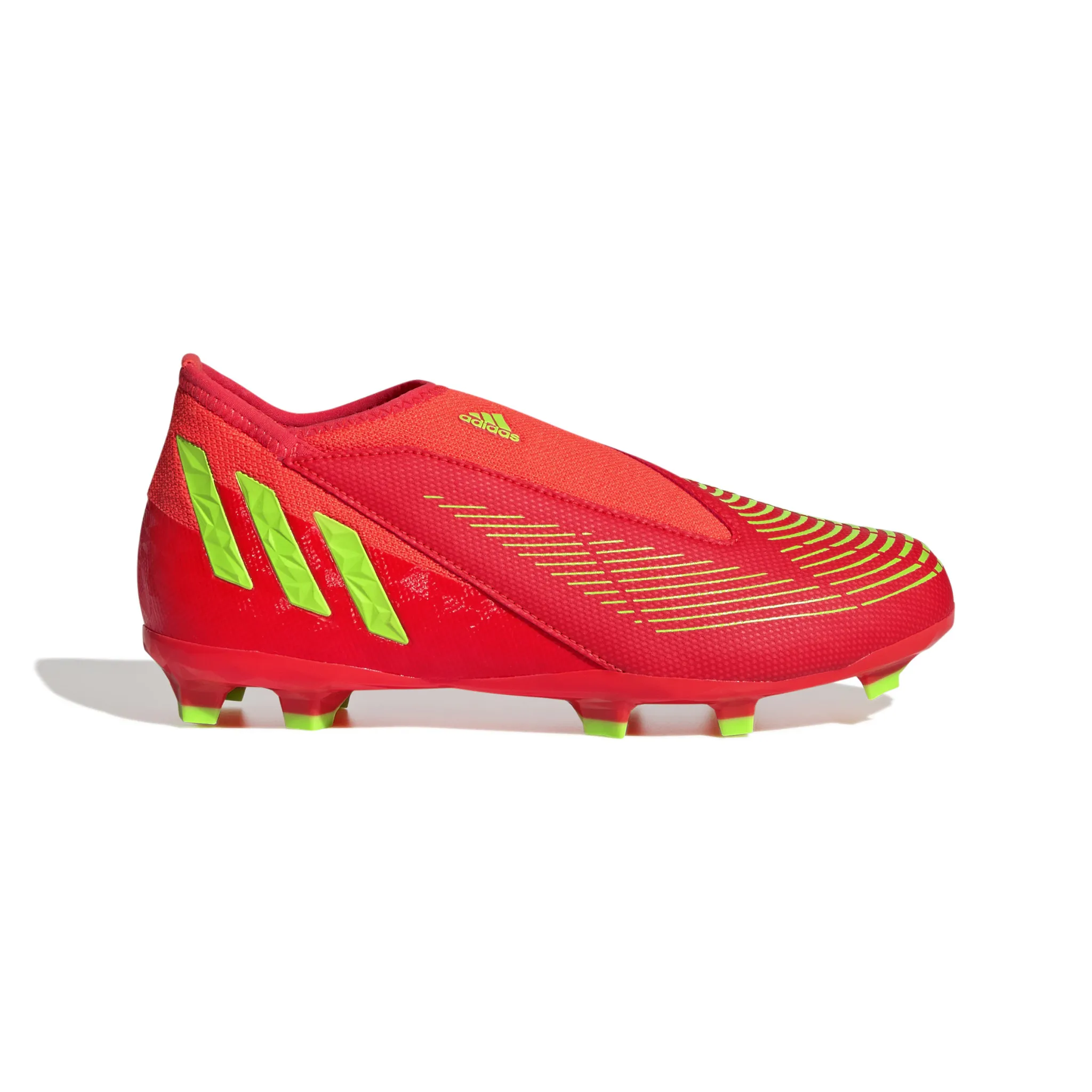 Adidas Predator Edge.3 Laceless FG Jr (Orange/Lime)