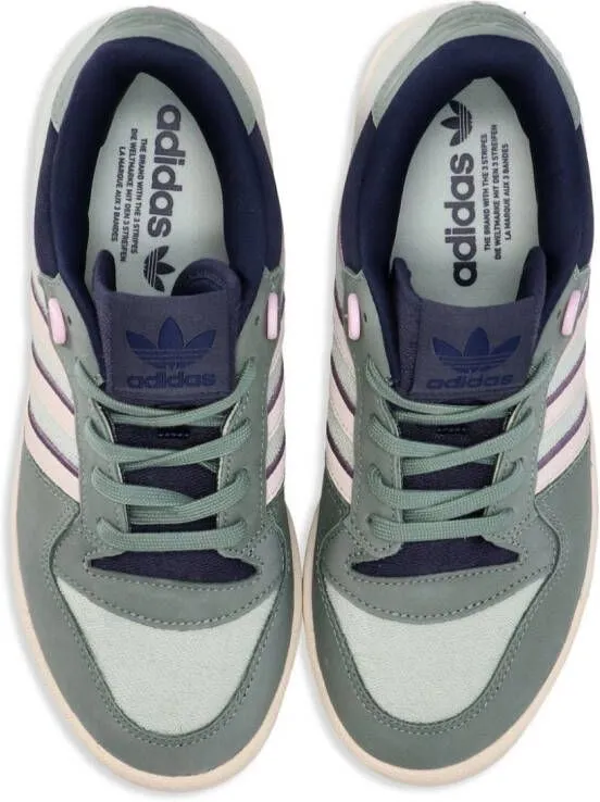 Adidas Samba lace-up leather sneakers White