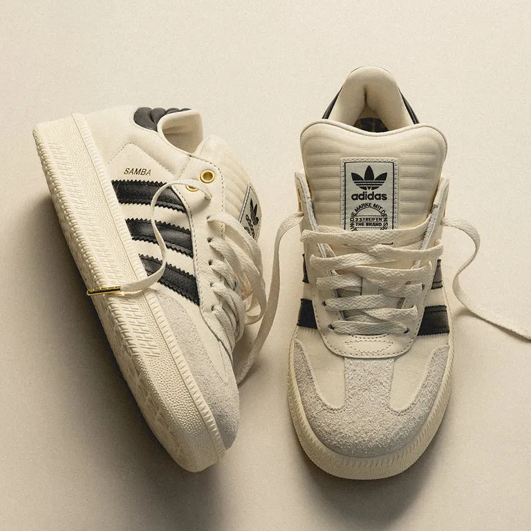 Adidas Samba XLG Cream White / Core Black / Easy Yellow