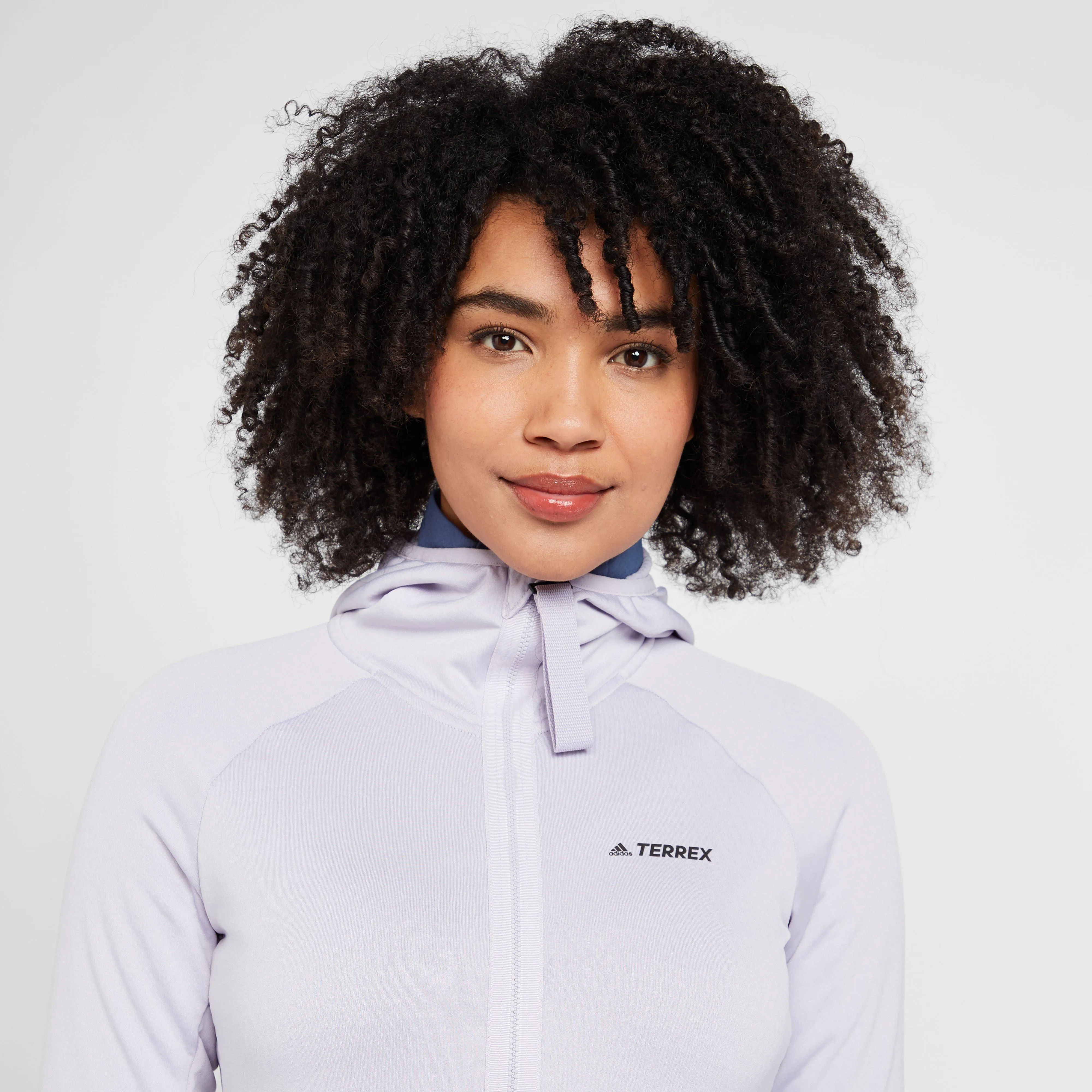 adidas Terrex Women's Tech Flooce Lightweight Hooded Jacket | Ultimate Outdoors