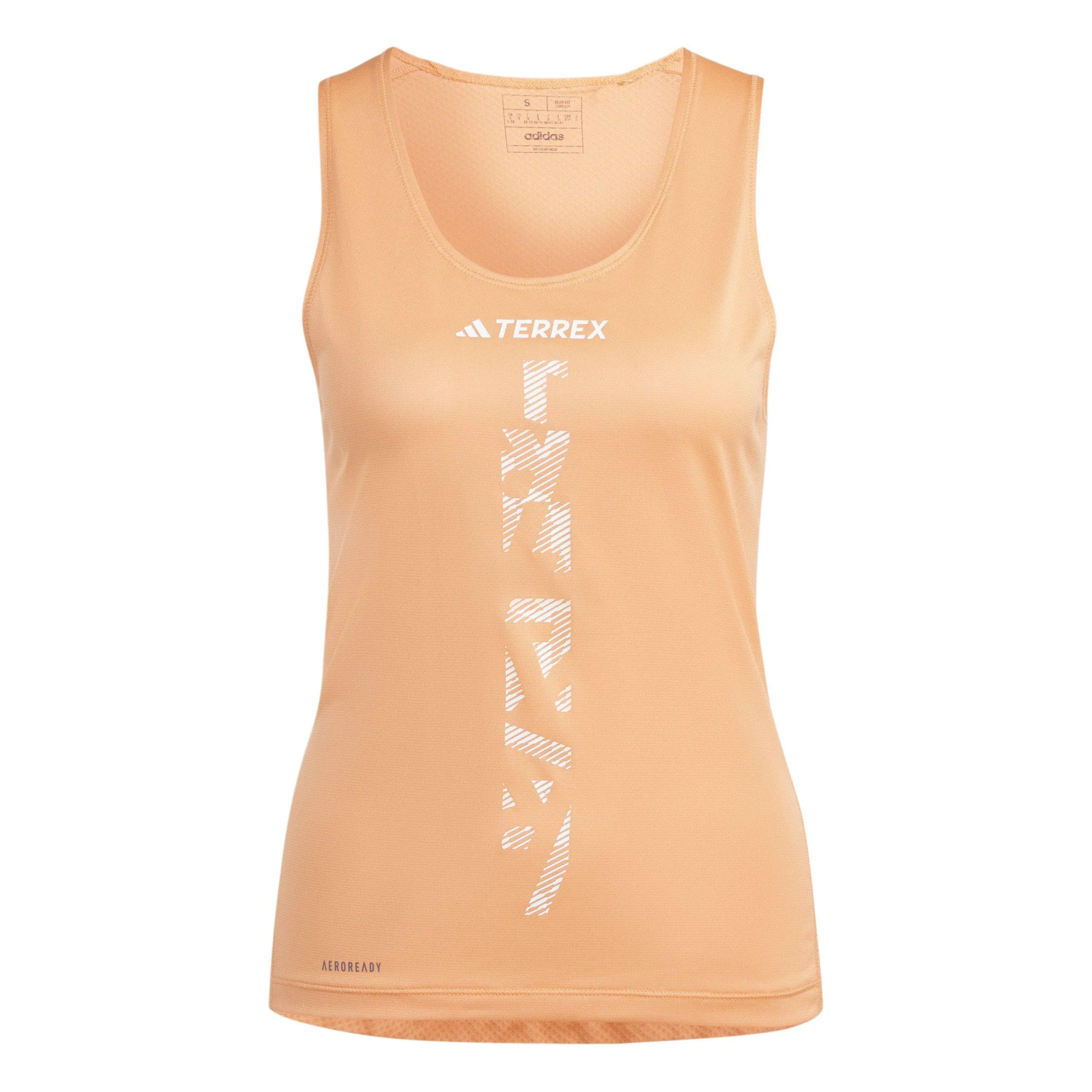 Adidas Terrex Women's Xperior Singlet - Orange | George Fisher
