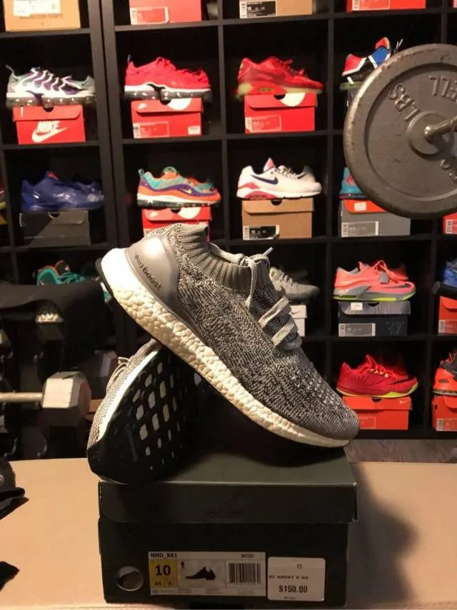 Adidas Ultra Boost Uncaged Grey sz 10 ultraboost