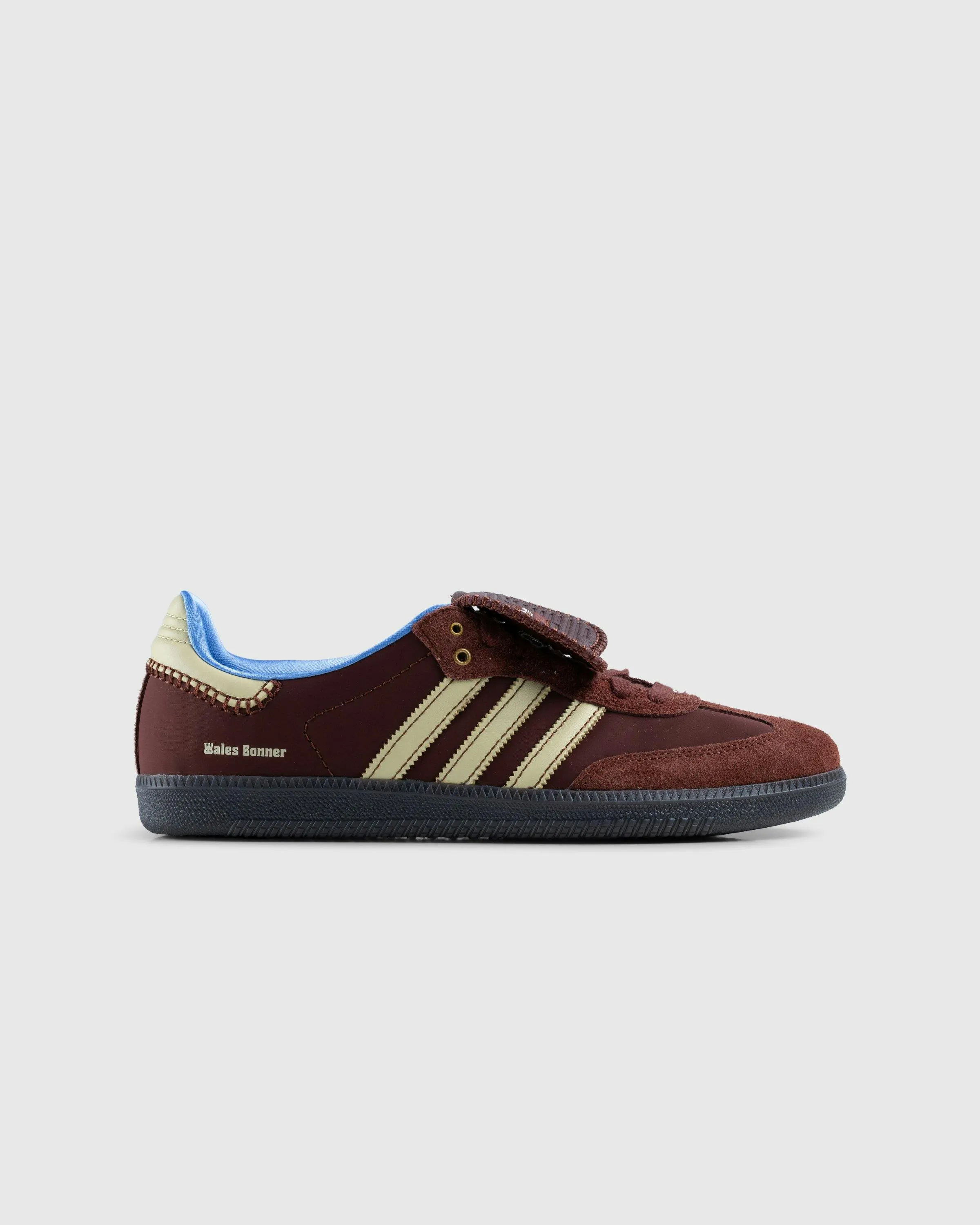 Adidas x Wales Bonner – Nylon Samba Fox Brown/Sandy Beige/Lucky Blue | Highsnobiety Shop