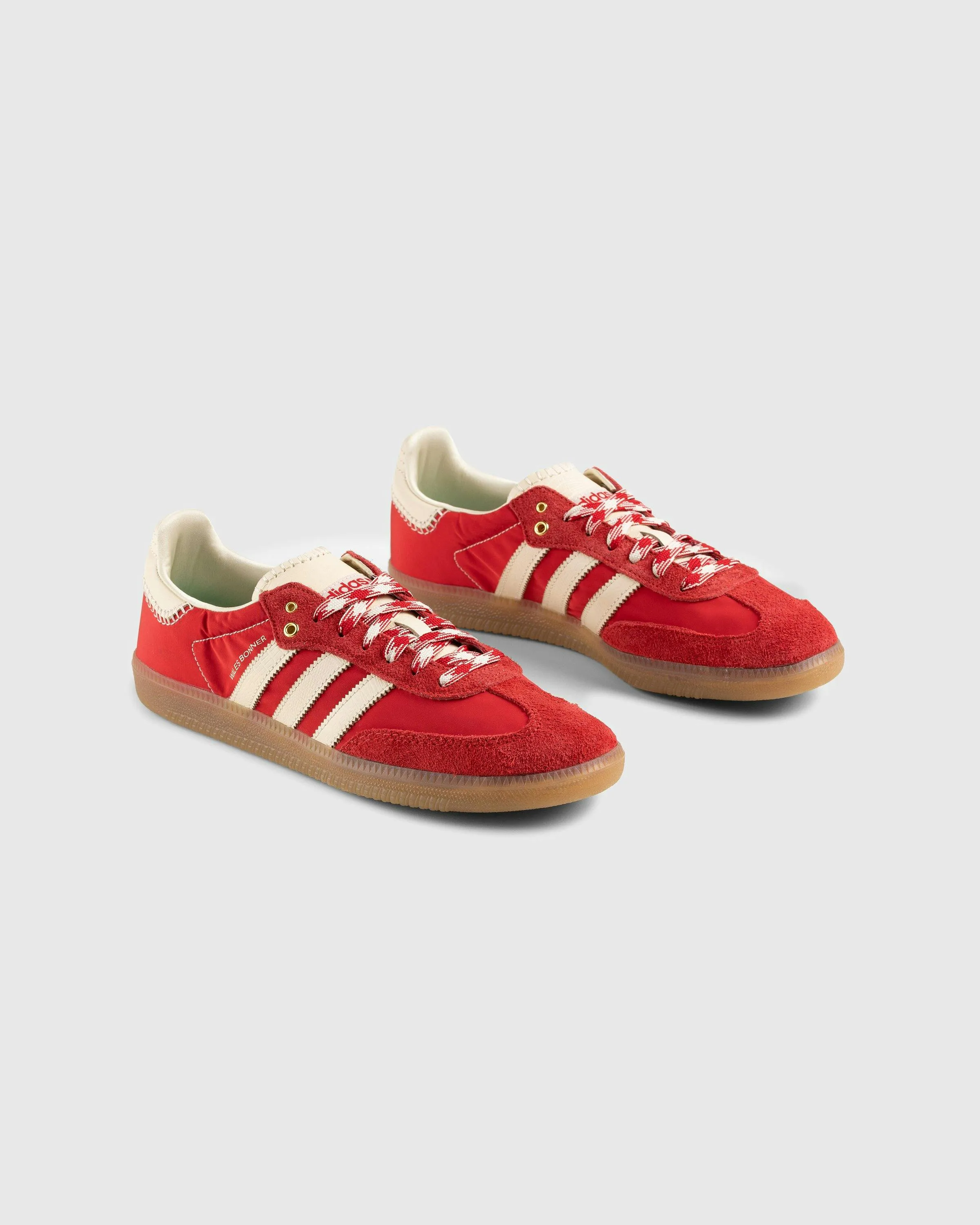 Adidas x Wales Bonner – WB Samba Scarlet/Ecru Tint/Scarlet | Highsnobiety Shop