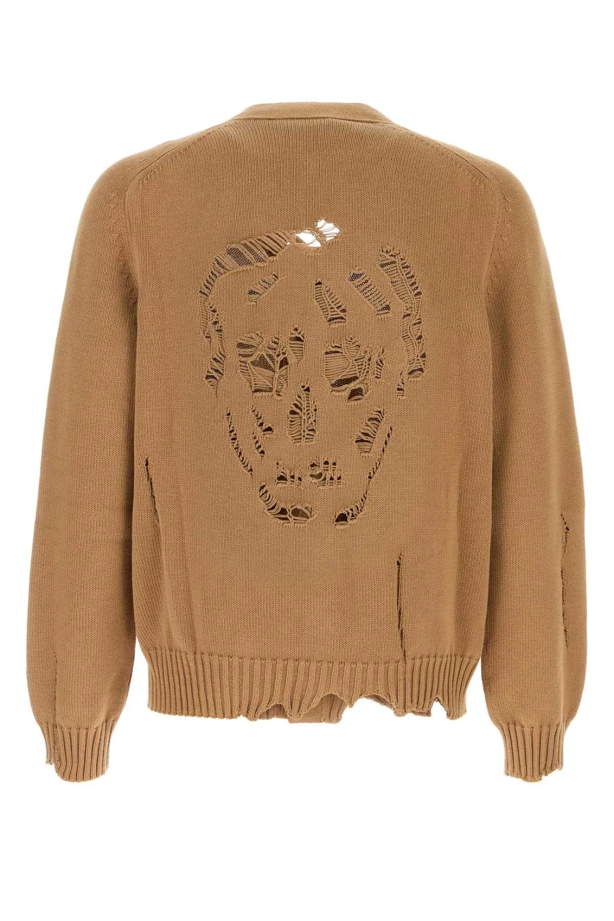 Alexander Mcqueen Biscuit Cotton Cardigan