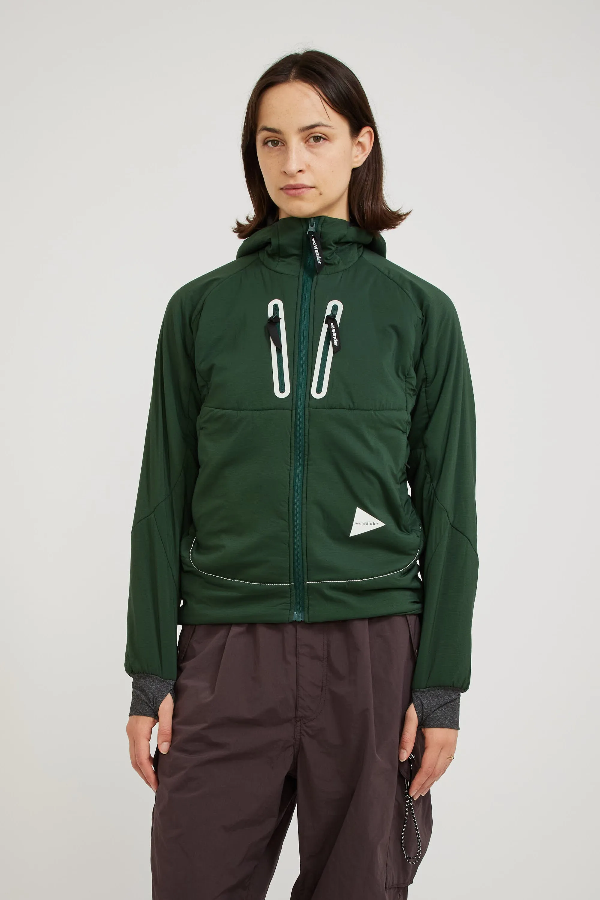 Alpha AIR Hoodie Green Womens