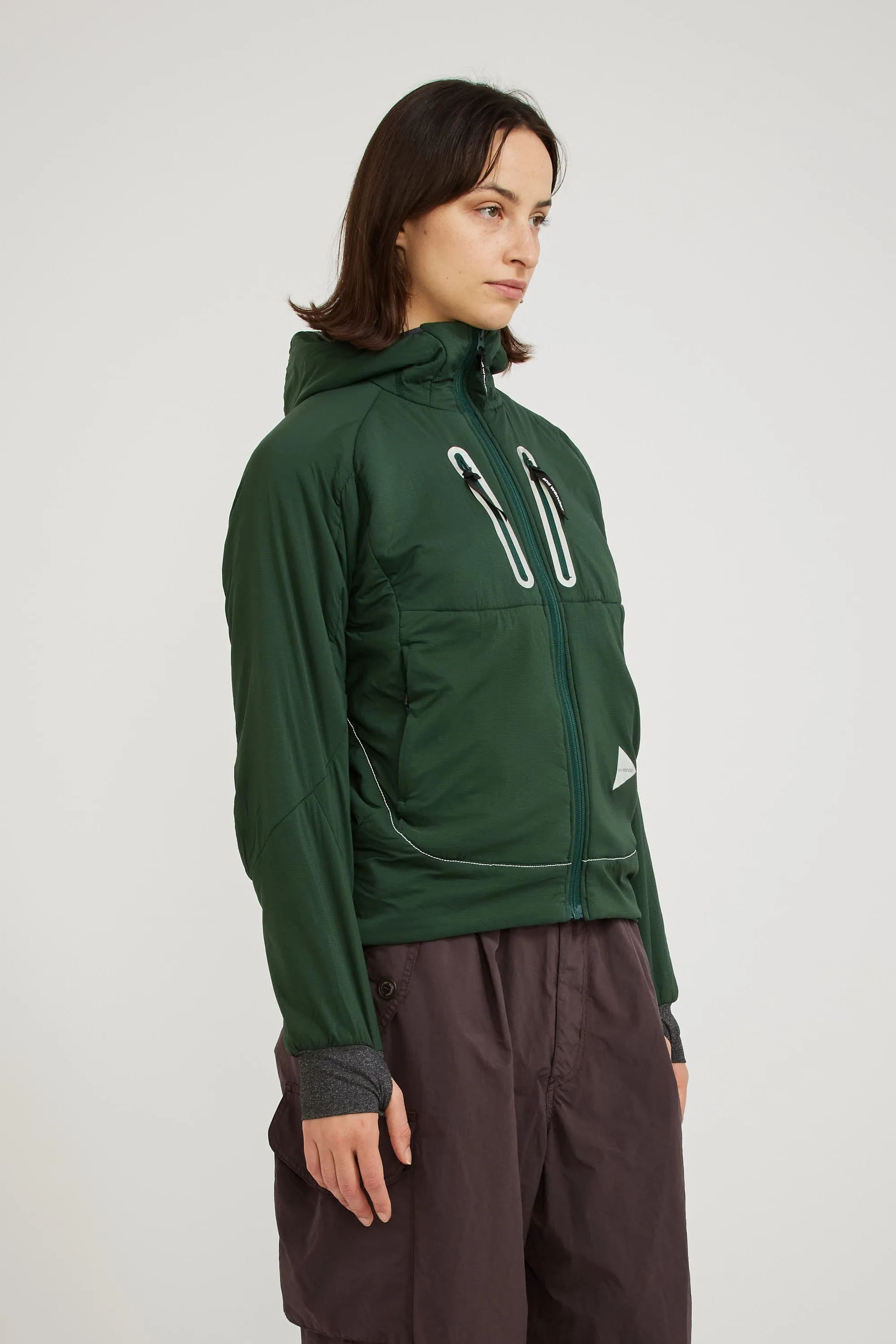 Alpha AIR Hoodie Green Womens