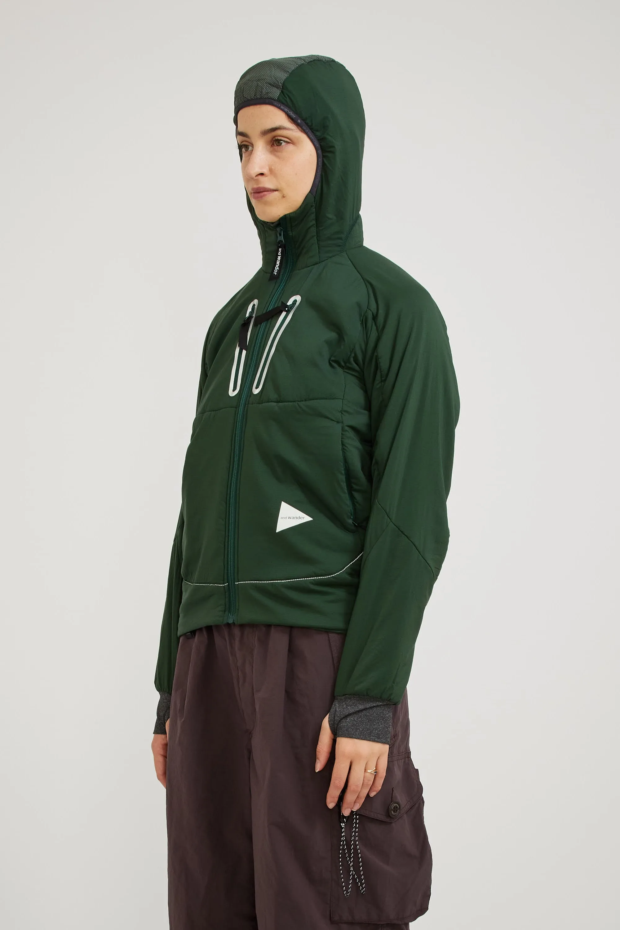 Alpha AIR Hoodie Green Womens