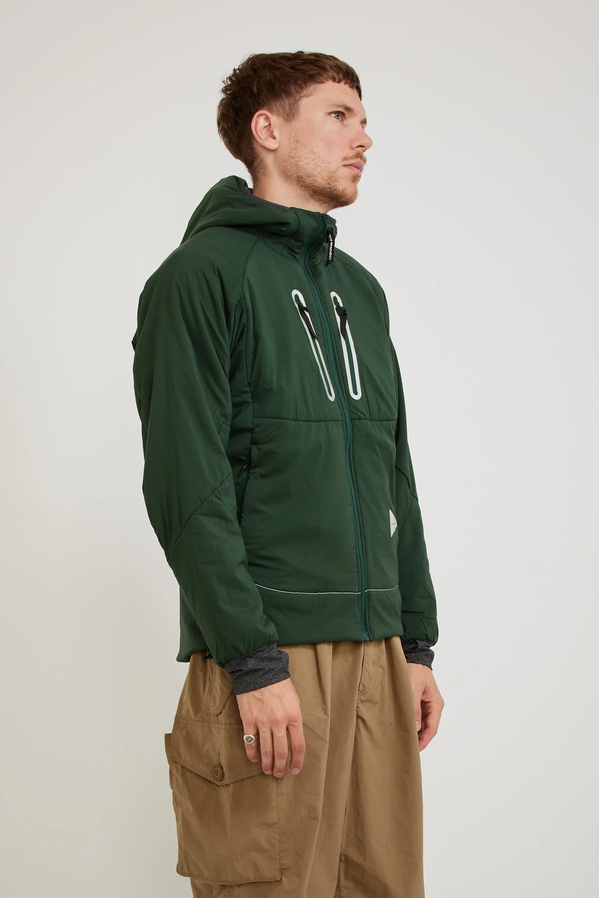 Alpha AIR Hoodie Green