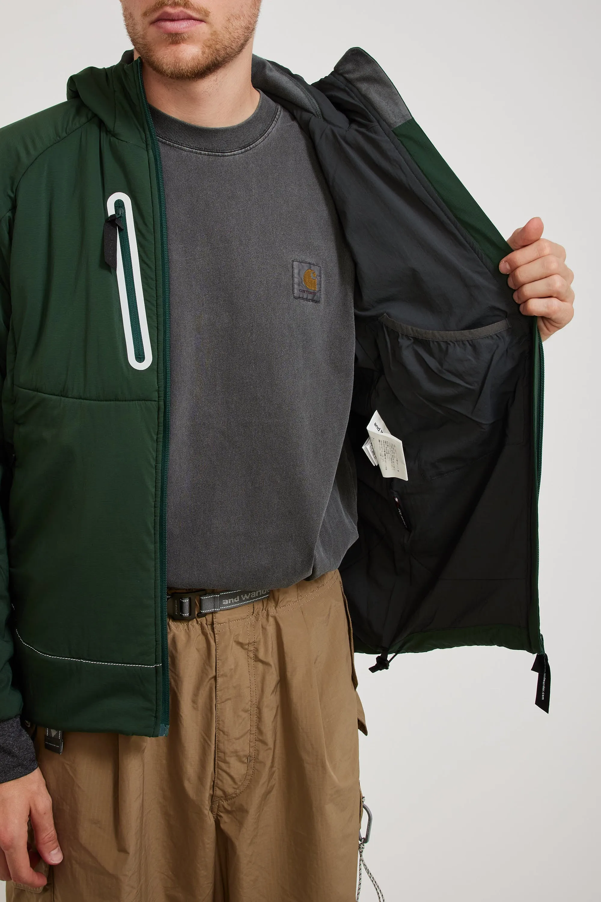 Alpha AIR Hoodie Green