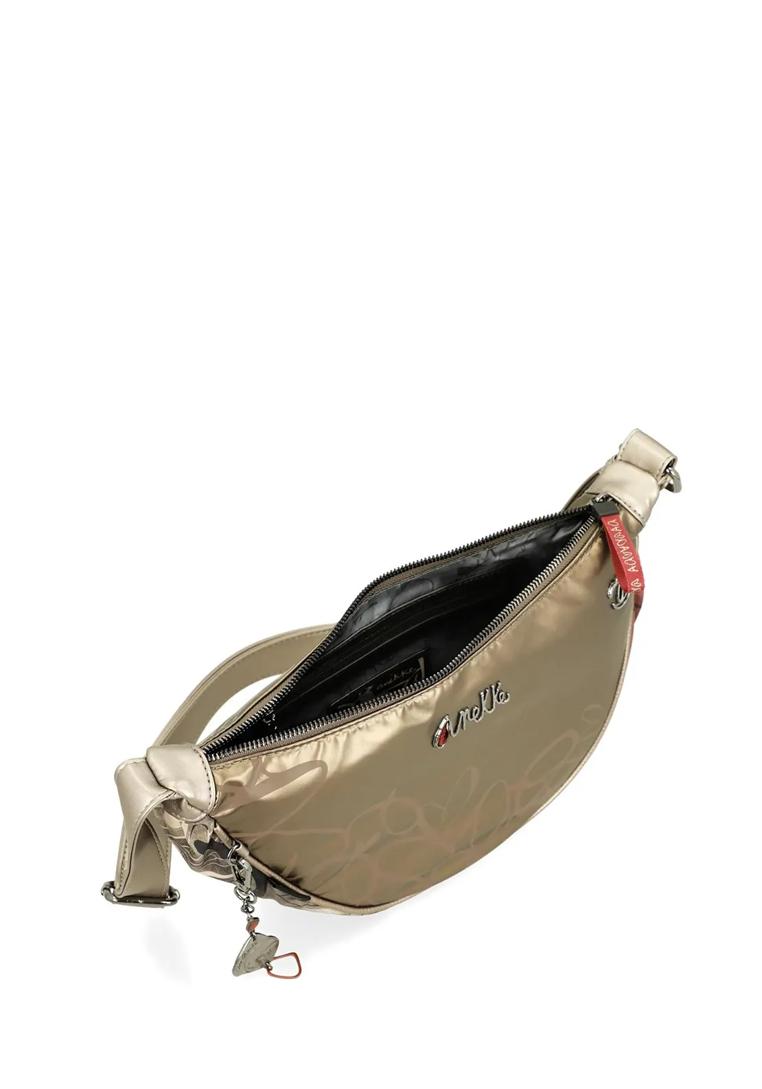 Anekke Metallic Crossbody Bag, Bronze Multi