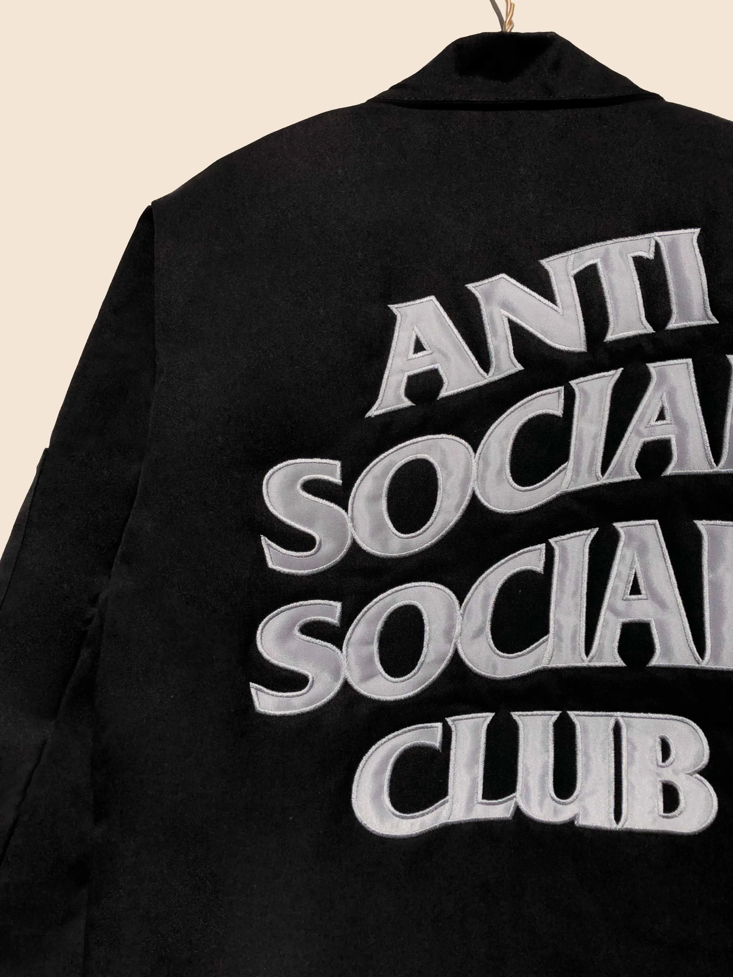 Anti Social Social Club Dropout Jacket Black