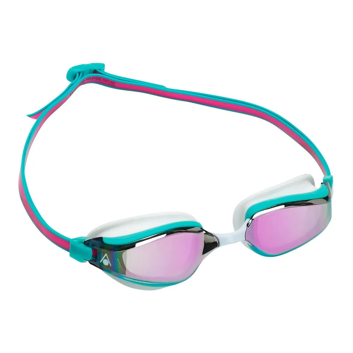 Aqua Sphere Fastlane - Pink Turquoise:Pink Titanium Mirrored