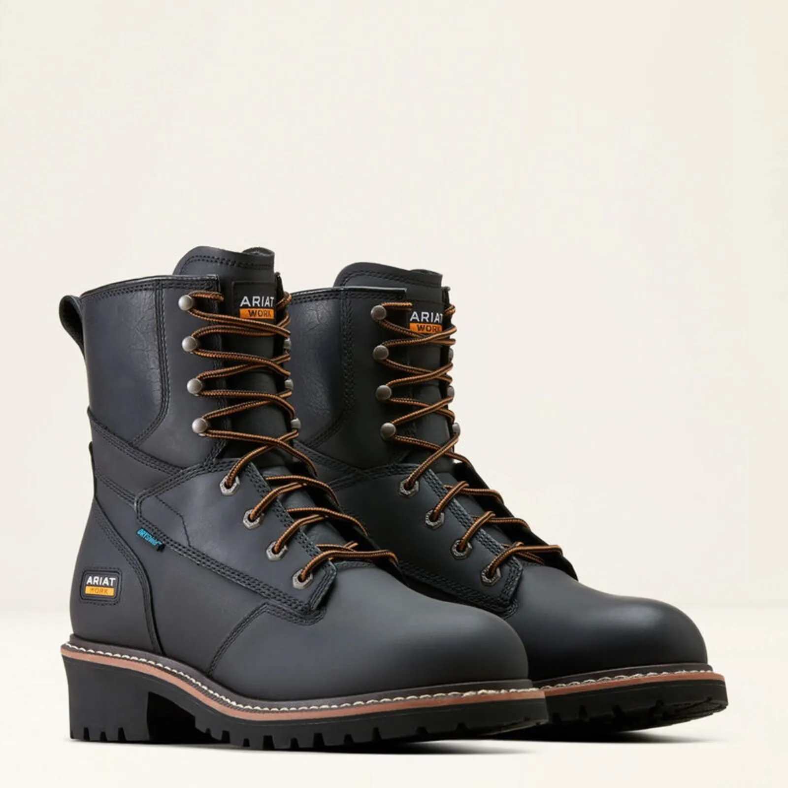 Ariat Men's Logger Shock Shield Waterproof Work Boot
