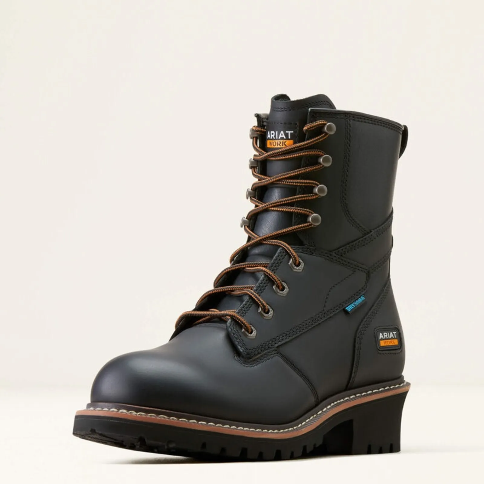 Ariat Men's Logger Shock Shield Waterproof Work Boot