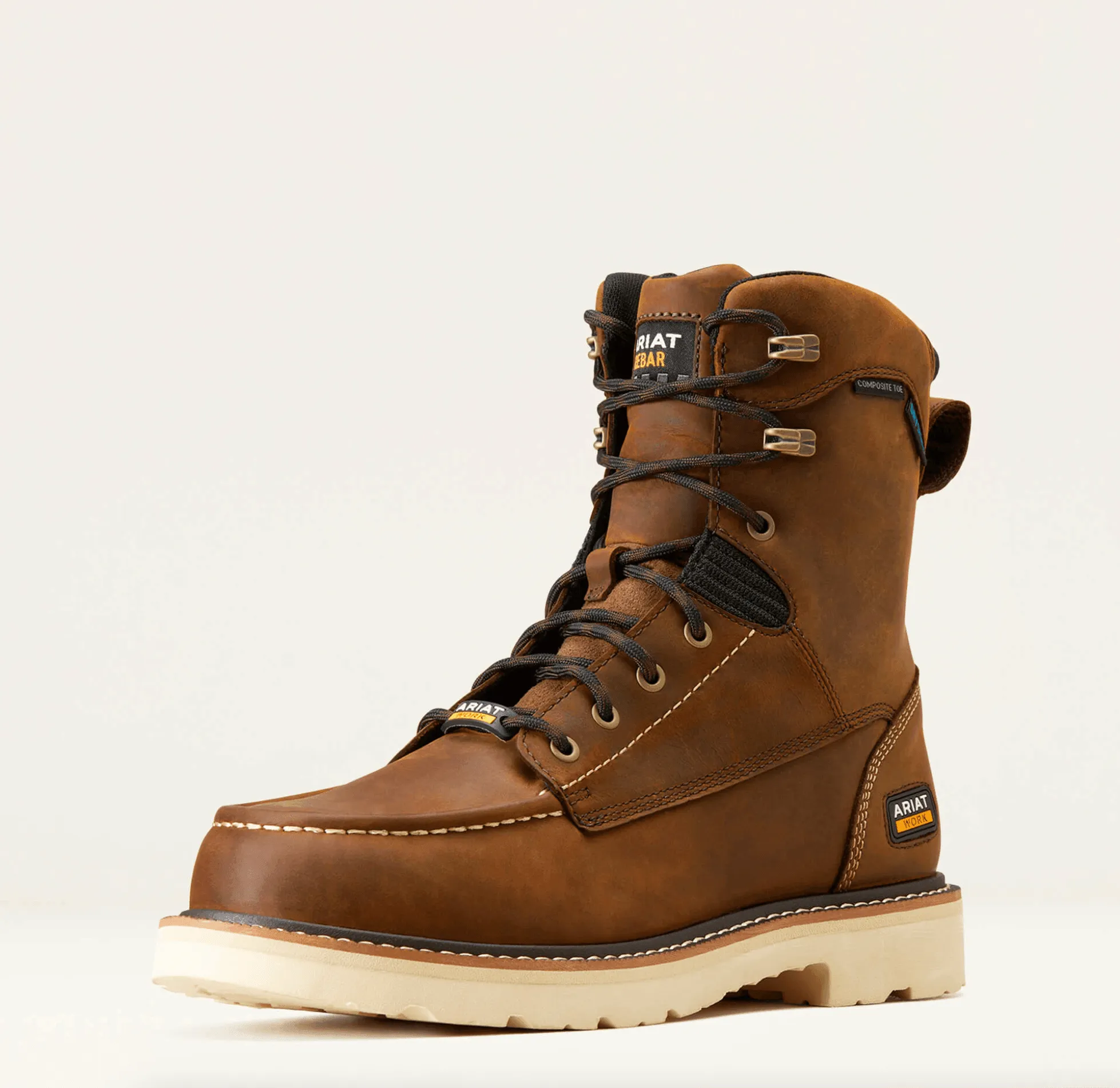 Ariat Men's Rebar Lift 8 Waterproof Composite Toe Work Boot 10047028