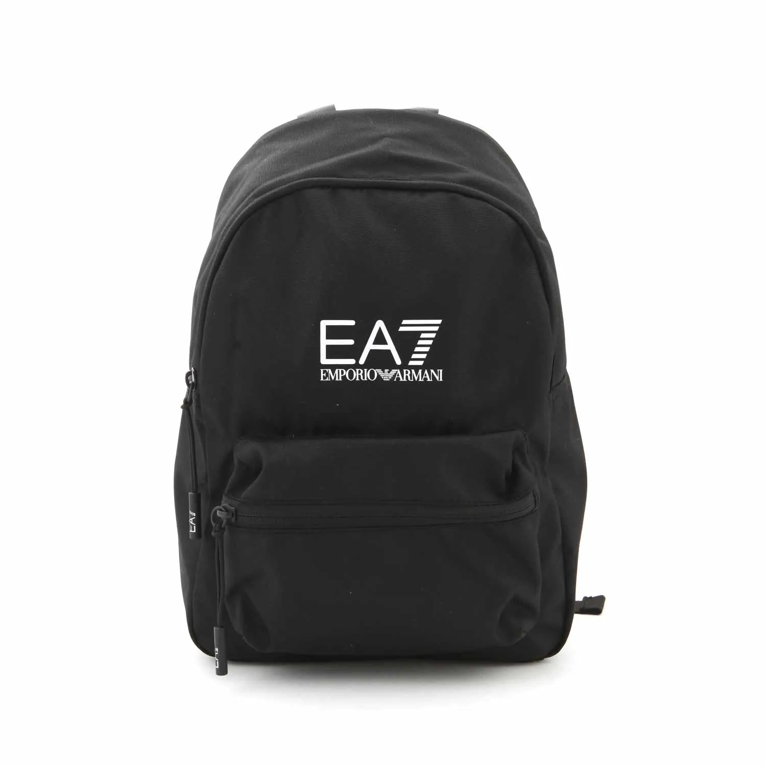 Armani Junior Unisex Black Backpack With White Ea7 Logo