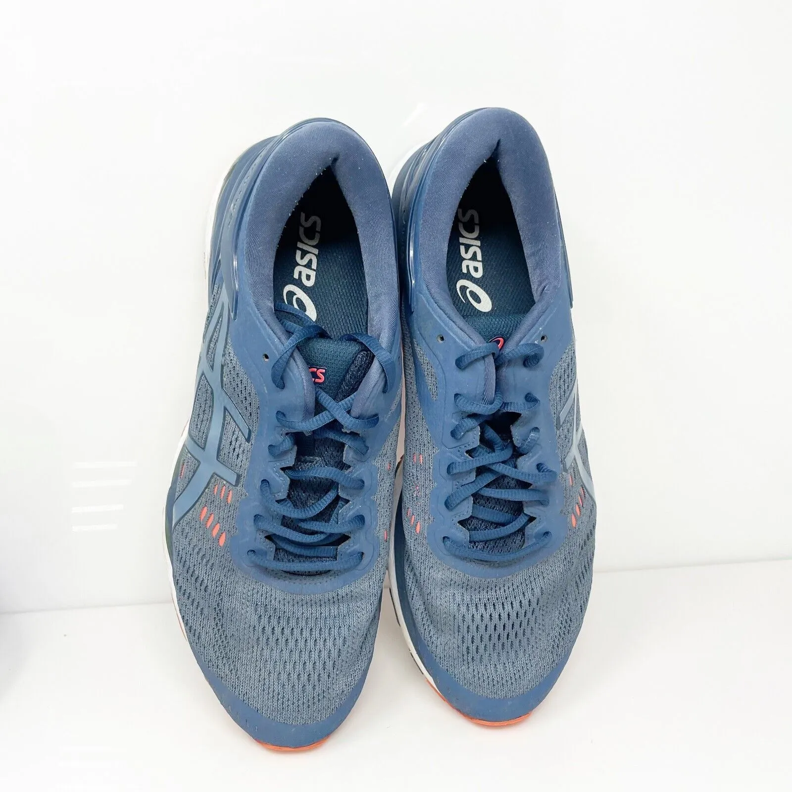 Asics Mens Gel Kayano 24 T749N Blue Running Shoes Sneakers Size 10