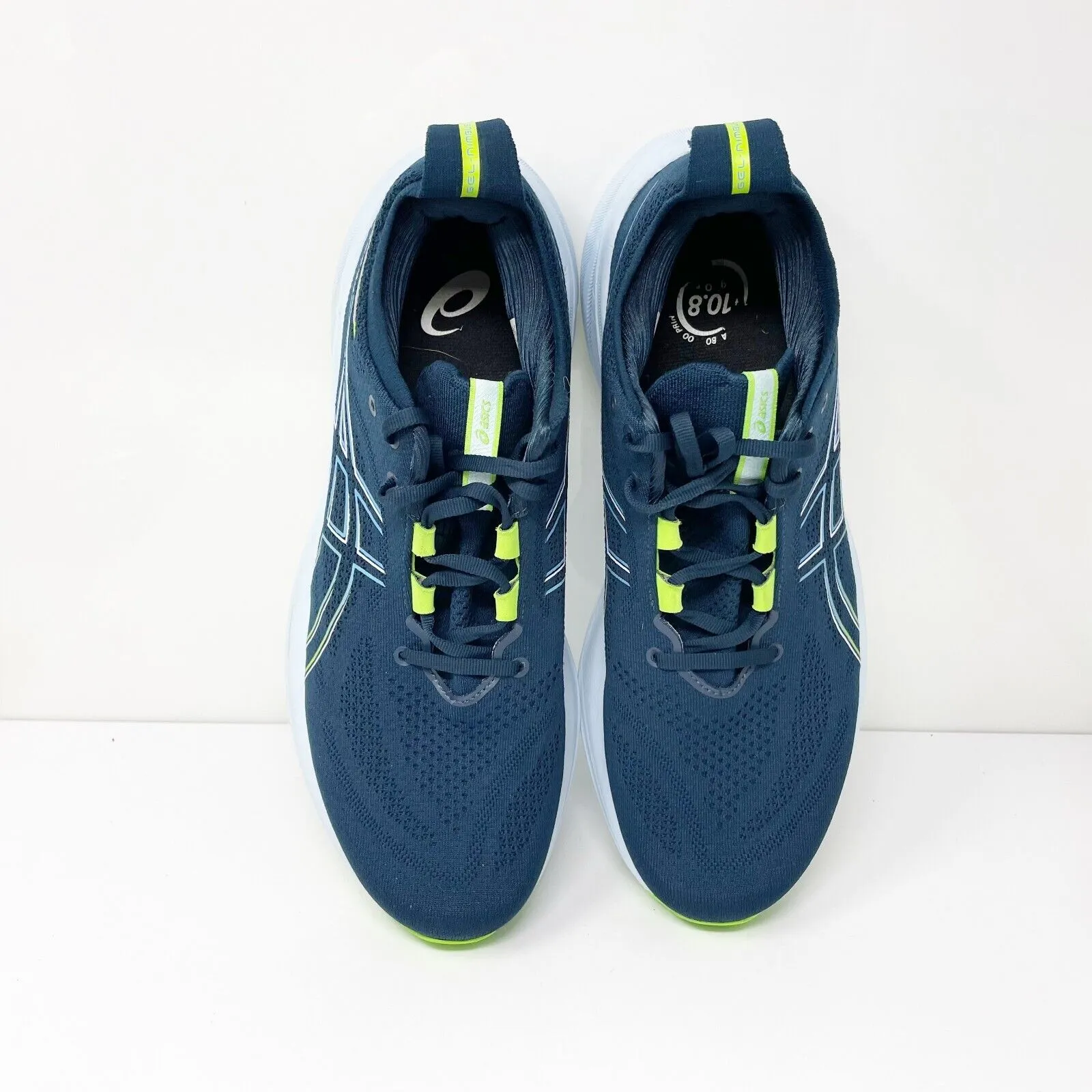 Asics Mens Gel Nimbus 26 1011B794 Blue Running Shoes Sneakers Size 10.5