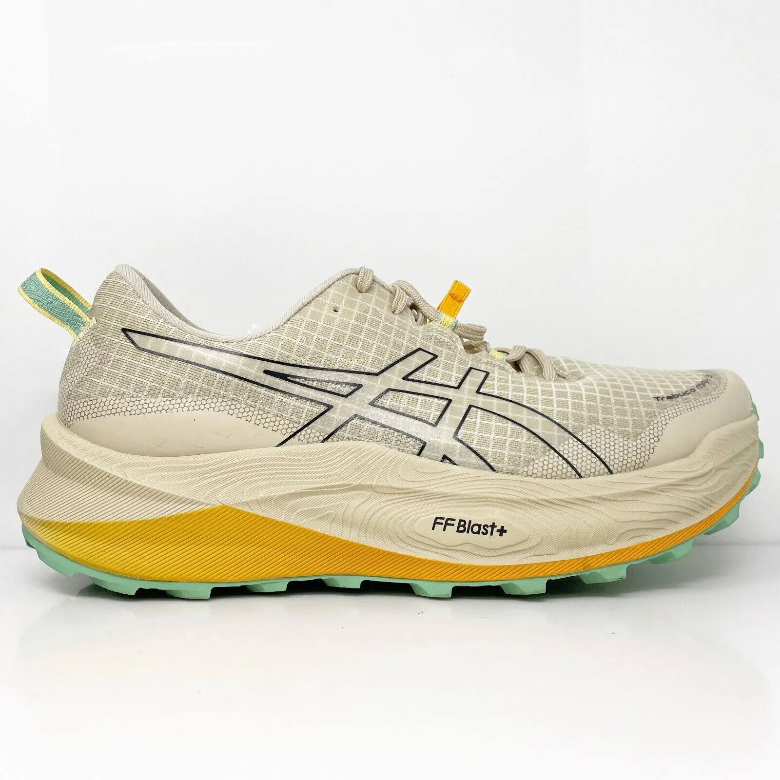 Asics Mens Trabuco Max 3 1011B800 Gray Running Shoes Sneakers Size 11.5